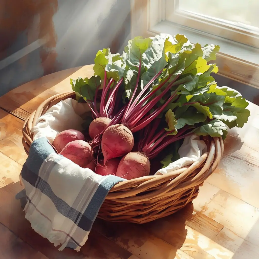 Close-up of vibrant red beetroot powder demonstrating the antioxidant Benefits of Beetroot Powder.