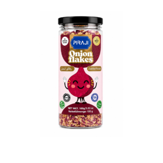 Premium Onion Flakes in Glass Jar