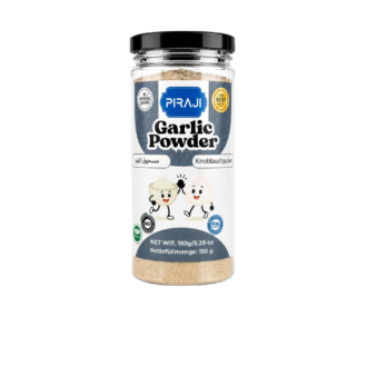 Premium Garlic Powder in Glass Jar