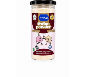 Premium Onion Powder in Glass Jar