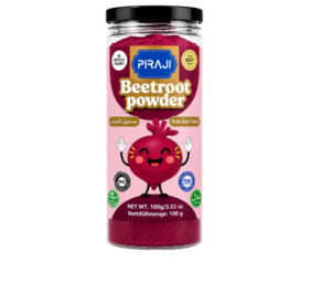 Premium Beetroot Powder in Glass Jar