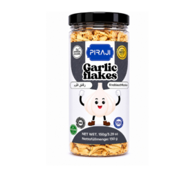 Premium Garlic Flakes in Glass Jar