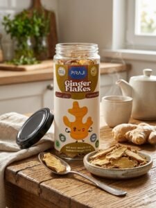 Premium Ginger Flakes | Naturally Dehydrated Ginger by Pira Food